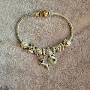 Pandora Charm Bracelet (Charms Included)